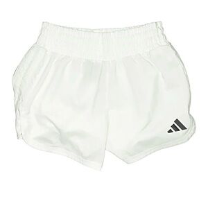 Adidas White Athletic Pacer Shorts. NWT. Size L.